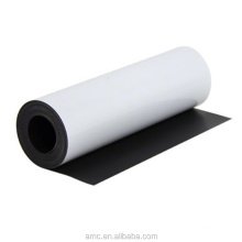 flexible rubber magnet roll with printable gloss matte white vinyl